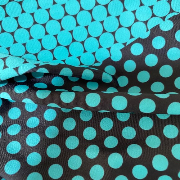 2X Turquoise and Black Bikini Top - Picture 4 of 6